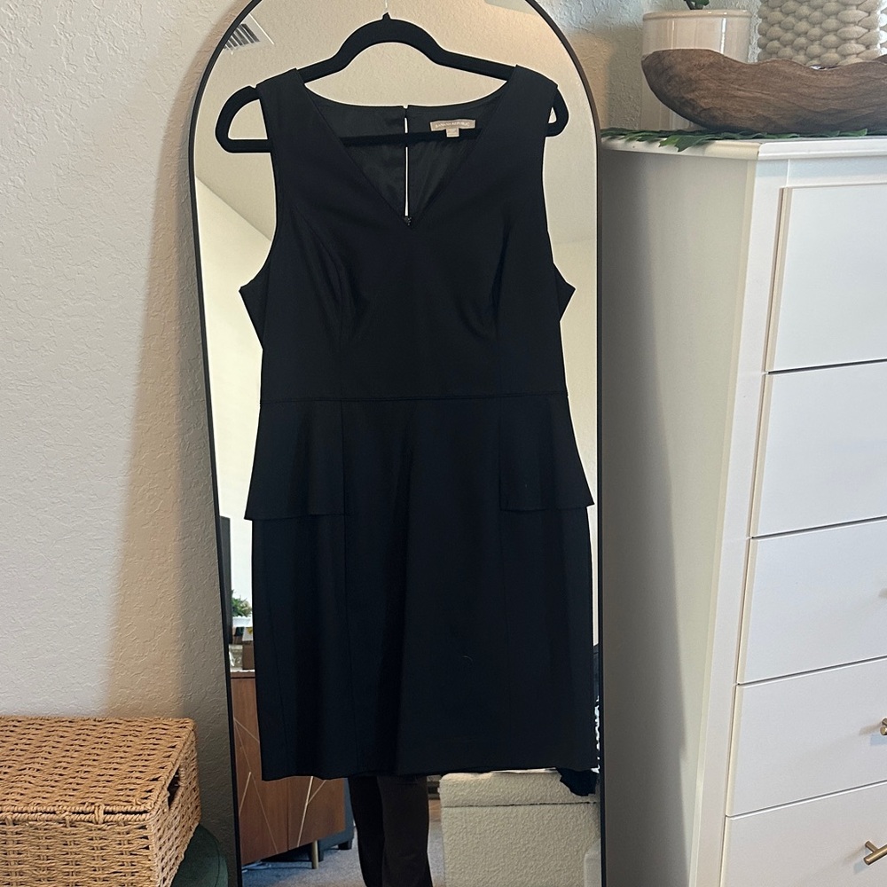 Banana Republic Black Sleeveless Mini Dress